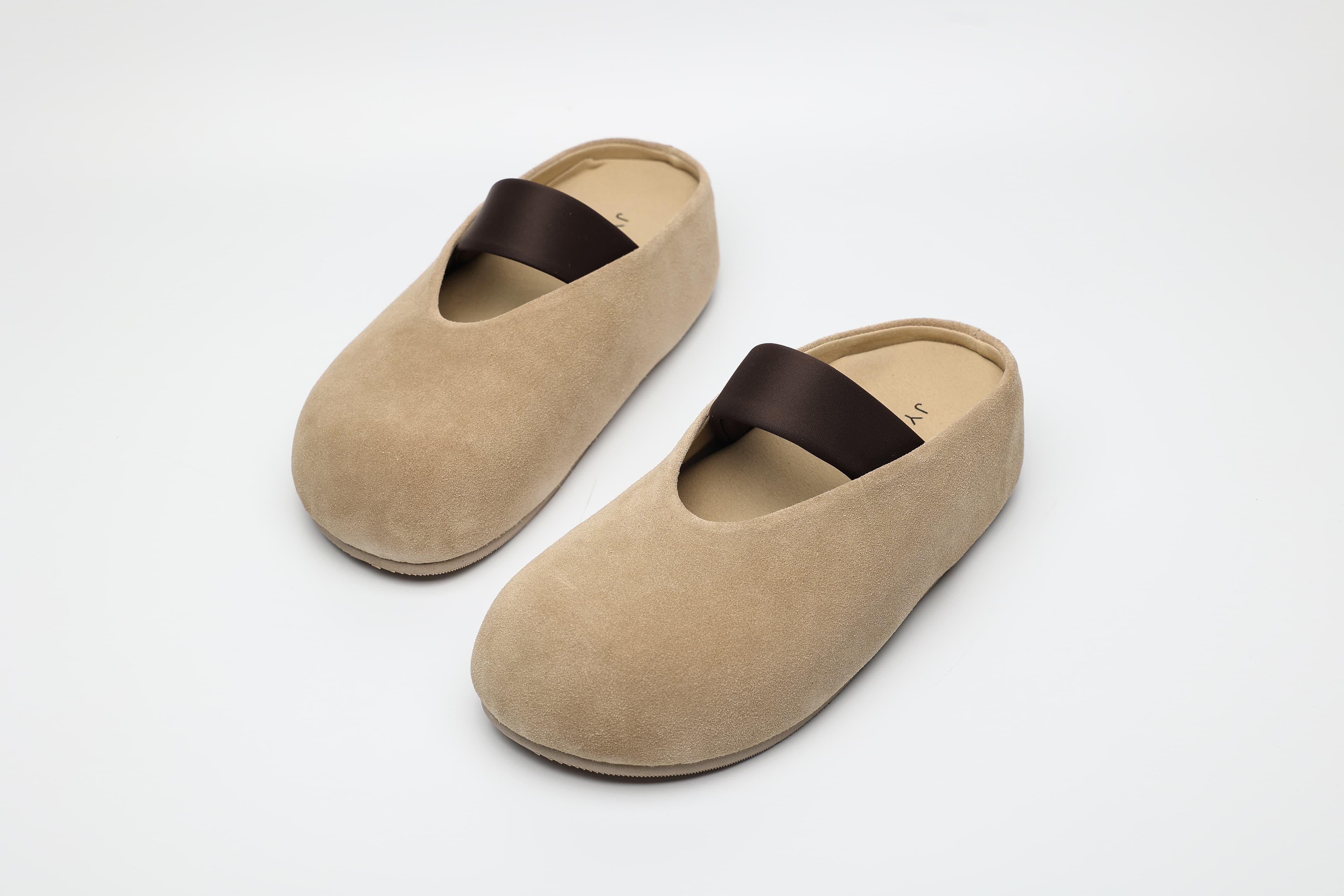 Minimalist Cow Suede Mule Clogs supporting product image 2